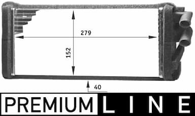 Siltummainis, Salona apsilde MAHLE AH 98 000P 1