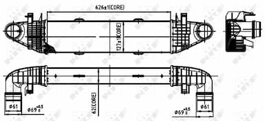 Starpdzesētājs NRF 30314 5