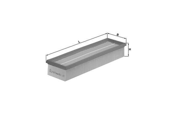 Gaisa filtrs KNECHT LX 617 1