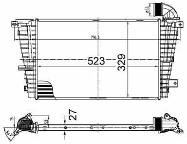 Starpdzesētājs MAHLE CI 513 000S 1