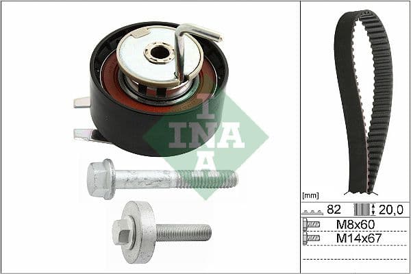 Zobsiksnas komplekts Schaeffler INA 530 0693 10 1