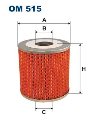 Eļļas filtrs FILTRON OM 515 1