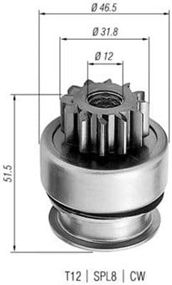 Zobrats, Starteris MAGNETI MARELLI 940113020261 1