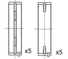 Kloķvārpstas gultnis FAI AutoParts BM1026-STD 1