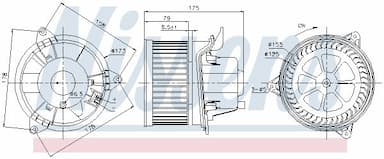 Salona ventilators NISSENS 87122 6