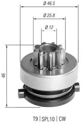 Zobrats, Starteris MAGNETI MARELLI 940113020389 1