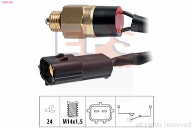Slēdzis, Atpakaļgaitas signāla lukturis EPS 1.860.346 1
