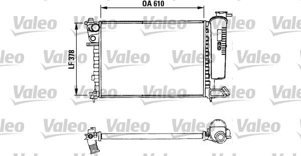 Radiators, Motora dzesēšanas sistēma VALEO 730630 1