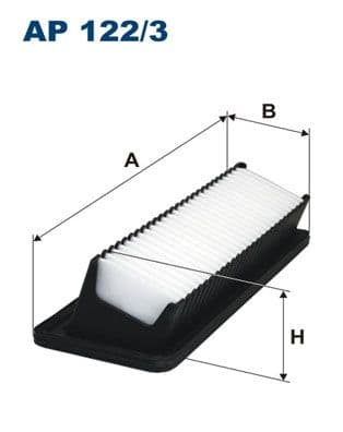 Gaisa filtrs FILTRON AP 122/3 1