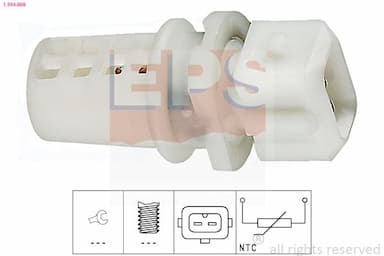 Devējs, Ieplūstošā gaisa temperatūra EPS 1.994.009 1