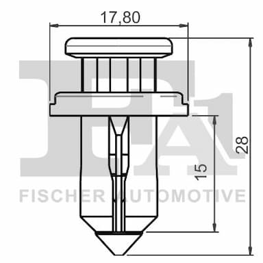 Moldings/aizsarguzlika FA1 72-30003.10 2