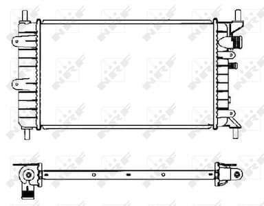 Radiators, Motora dzesēšanas sistēma NRF 504437 5