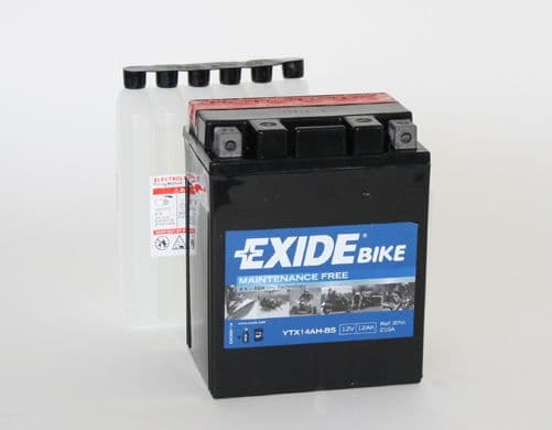 Startera akumulatoru baterija EXIDE ETX14AH-BS 1