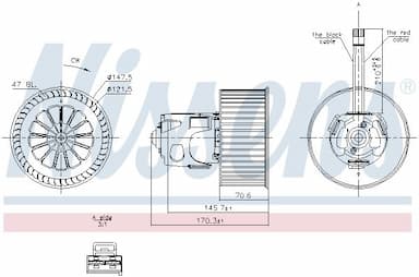 Salona ventilators NISSENS 87242 6