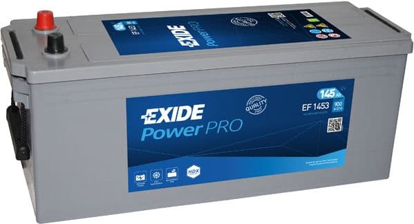 Startera akumulatoru baterija EXIDE EF1453 1