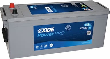 Startera akumulatoru baterija EXIDE EF1453 1