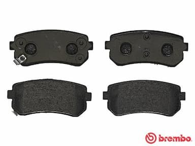 Bremžu uzliku kompl., Disku bremzes BREMBO P 30 025 2