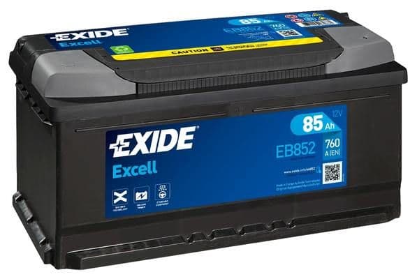 Startera akumulatoru baterija EXIDE EB852 1