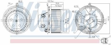 Salona ventilators NISSENS 87480 6