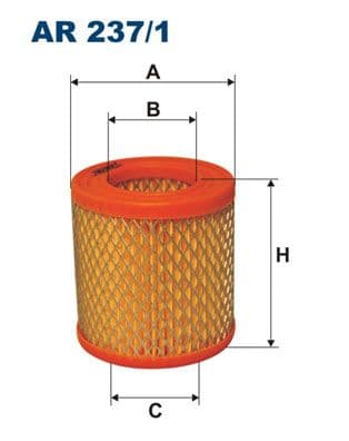 Gaisa filtrs FILTRON AR 237/1 1