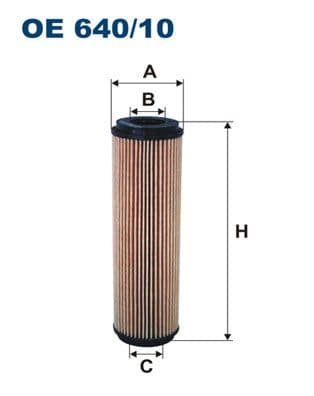 Eļļas filtrs FILTRON OE 640/10 1