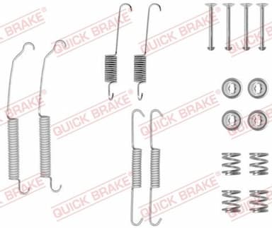 Piederumu komplekts, Bremžu loki QUICK BRAKE 105-0701 1