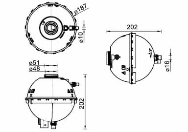 Kompensācijas tvertne, Dzesēšanas šķidrums MAHLE CRT 211 000S 1