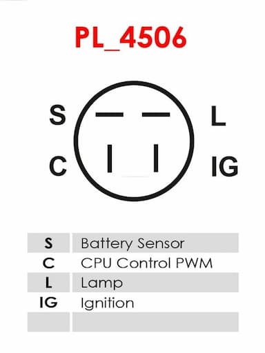 Ģeneratora sprieguma regulators AS-PL ARE2018 4