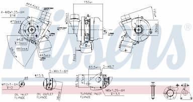 Kompresors, Turbopūte NISSENS 93089 6