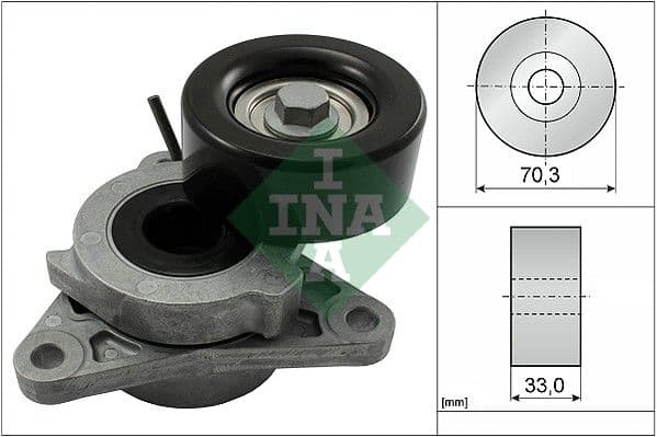 Siksnas spriegotājs, Ķīļsiksna Schaeffler INA 534 0606 10 1