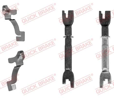 Regulatora komplekts, Trumuļu bremzes QUICK BRAKE 108 53 017 1