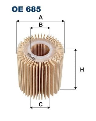 Eļļas filtrs FILTRON OE 685 1