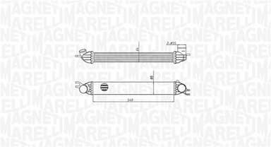 Starpdzesētājs MAGNETI MARELLI 351319204290 2