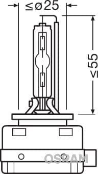 Kvēlspuldze ams-OSRAM 66140ULT-HCB 5