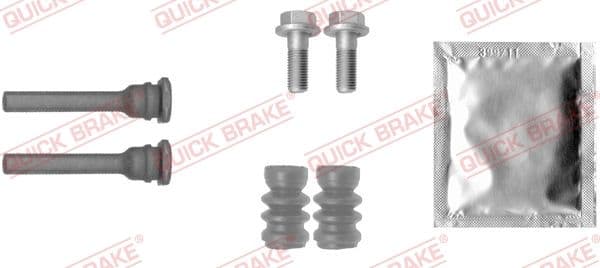 Virzītājčaulu komplekts, Bremžu suports QUICK BRAKE 113-1421X 1