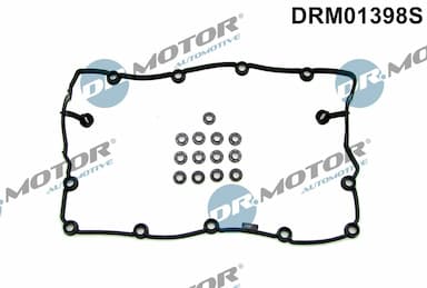 Blīvju komplekts, Motora bloka galvas vāks Dr.Motor Automotive DRM01398S 1