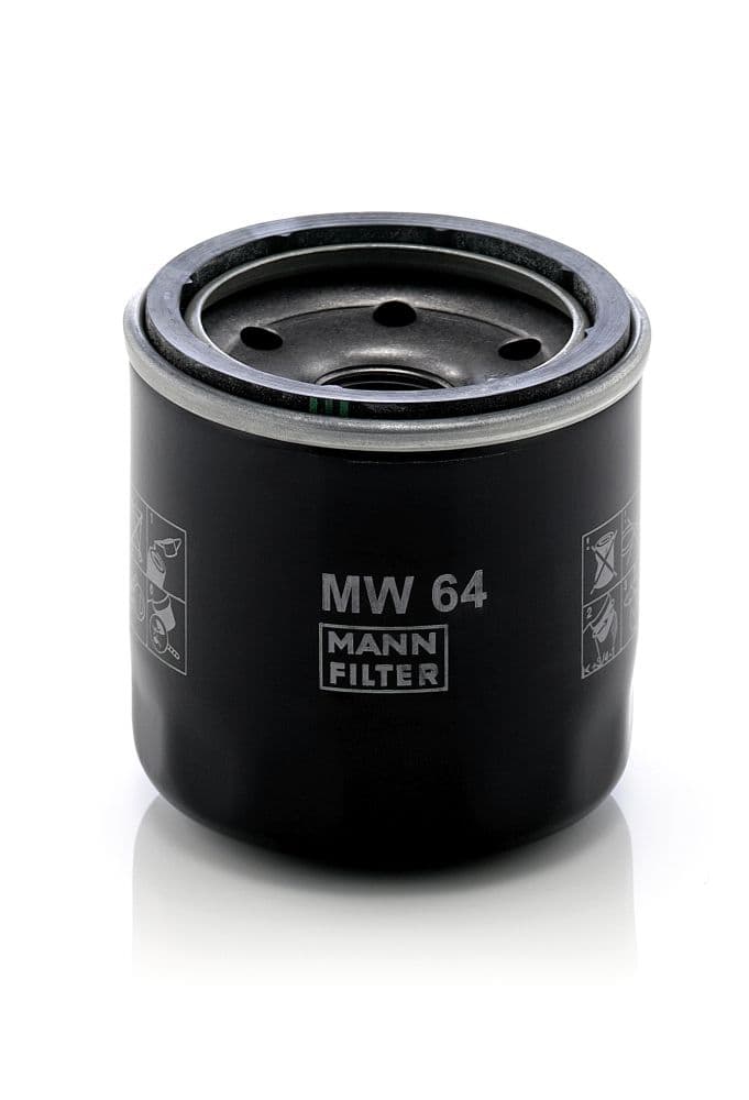 Eļļas filtrs MANN-FILTER MW 64 1