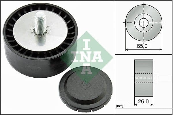 Parazīt-/Vadrullītis, Ķīļrievu siksna Schaeffler INA 532 0802 10 1