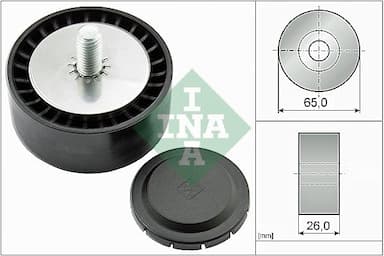 Parazīt-/Vadrullītis, Ķīļrievu siksna Schaeffler INA 532 0802 10 1