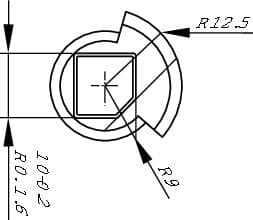 Izpildelements, lukturu augstuma regulēšana BOSCH 0 132 801 141 5