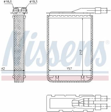 Siltummainis, Salona apsilde NISSENS 733591 6