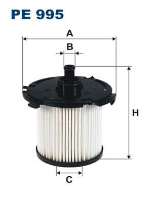 Degvielas filtrs FILTRON PE 995 1