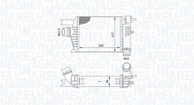 Starpdzesētājs MAGNETI MARELLI 351319205160 1