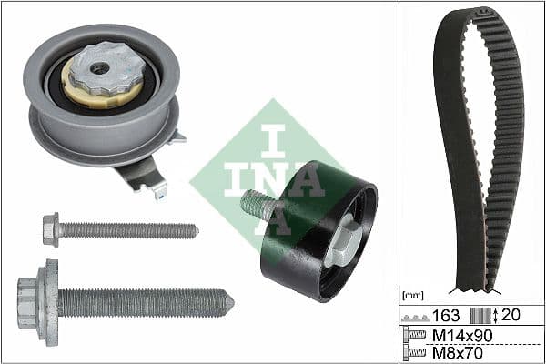 Zobsiksnas komplekts Schaeffler INA 530 0711 10 1