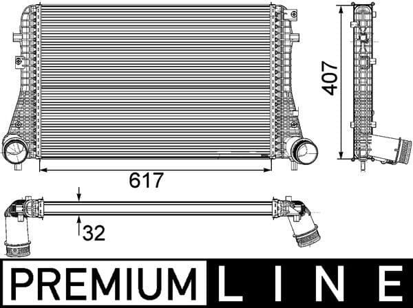 Starpdzesētājs MAHLE CI 208 000P 1