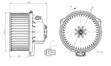 Salona ventilators NRF 34301 5