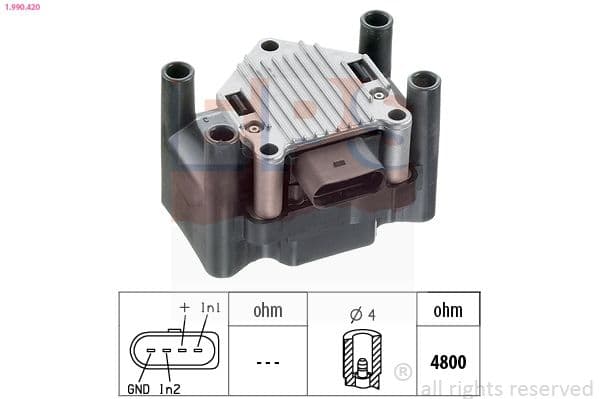 Aizdedzes spoles elements EPS 1.990.420 1