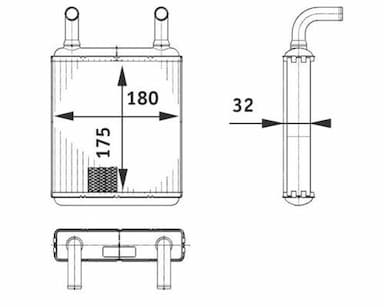 Siltummainis, Salona apsilde MAHLE AH 132 000P 2