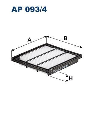 Gaisa filtrs FILTRON AP 093/4 1