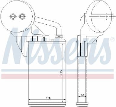 Siltummainis, Salona apsilde NISSENS 72207 6